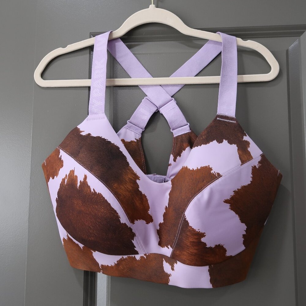 Ivy Park x Adidas Cow Print Bra Skirt Set
